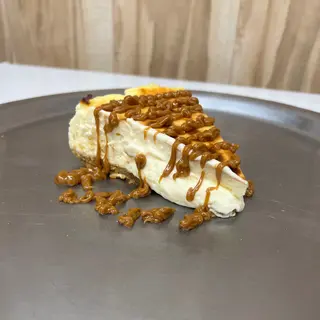 Tarta De Queso Horneada Con Salsa Lotus