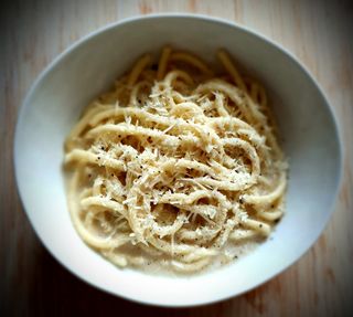 Tonnarelli "cacio e pepe"