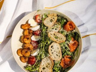 Салат Цезар з креветкою (260g)