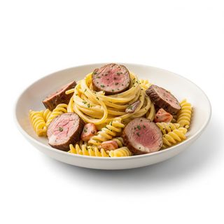 Tenderloin pasta