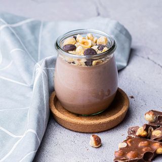 Протеинов мус с лешници (210г)