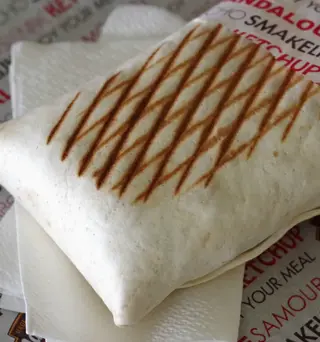 Menú de taco de seekh kebab