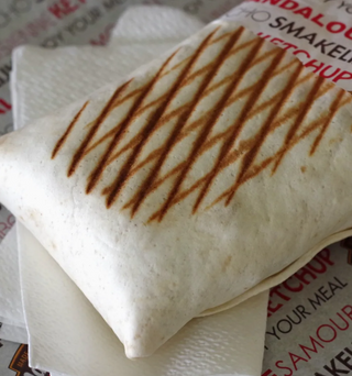 Menú de taco de seekh kebab