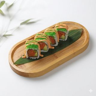 Uramaki Spicy Salmón (4 Pzs.)