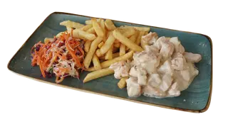 Курица в кремовом соусе