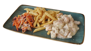 Курица в кремовом соусе