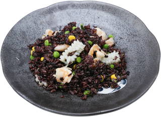 274-Riso Venere con Frutti di Mare