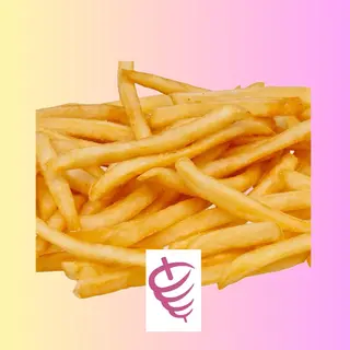 Ración De Patatas Fritas Con Salsa