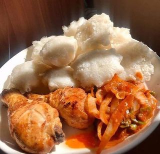 (8 boules) Abolo + poisson + crevette + dindon + poulet