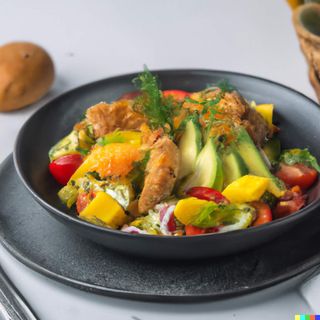 Salade Fraicheur Aux Gambas