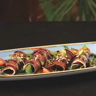 Rollitos de jamon serrano