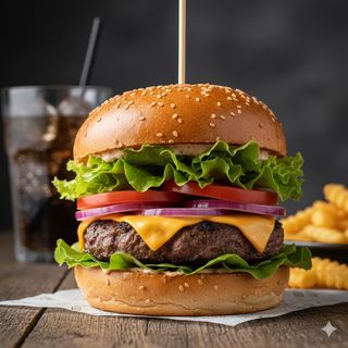 Special burger menù