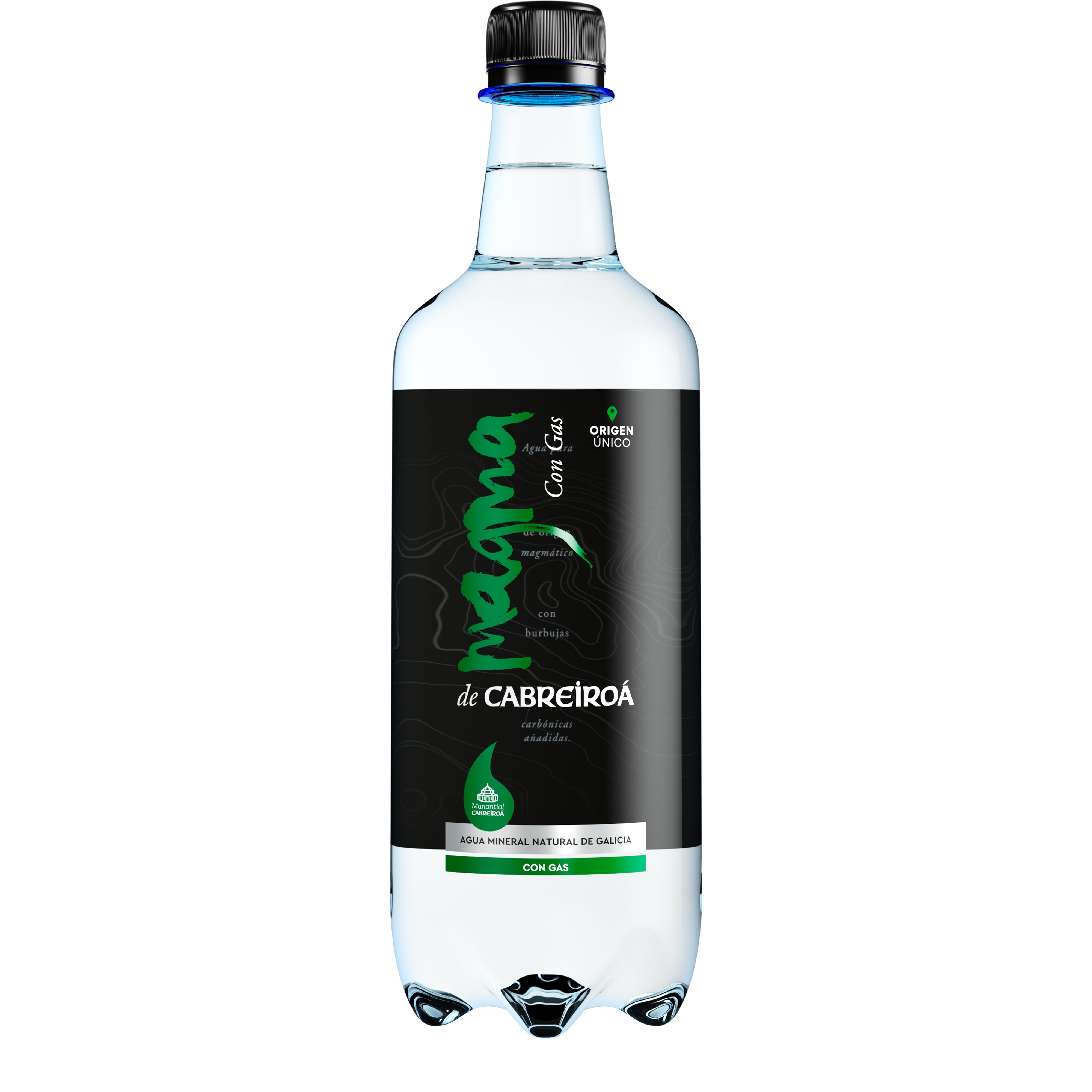 Agua con gas cabreiroa
