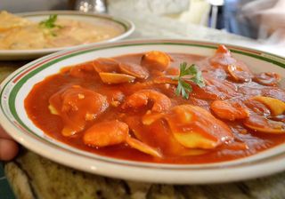 Ravioli Relleno De Carne 