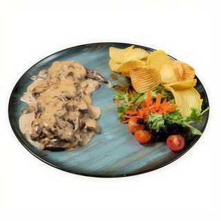 Solomillo Ibérico Con Boletus