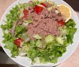 2Б. Зелена салата и риба тон (400г)