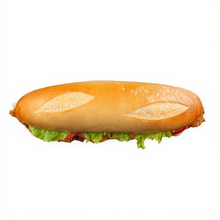Bocadillo Especial Atún Con Lechuga Con Mayonesa Y Espárragos