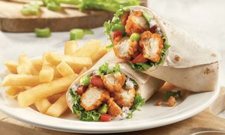 Menú  - Chicken wrap