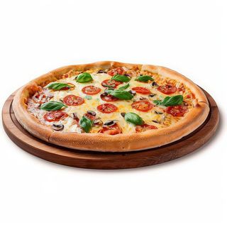 Pizza Con Tomate Gamberina   (33 Cm.)