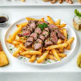 Goats Meat And Fries