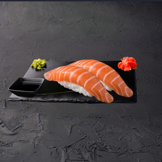 Nigiri Salmón, Dos piezas