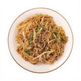 Tallarines Con Pato Vegetariano