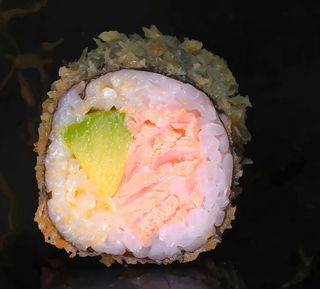 Futomaki Frie Salmón