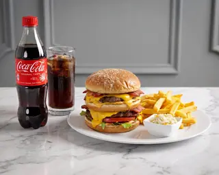 Burger superking + frites