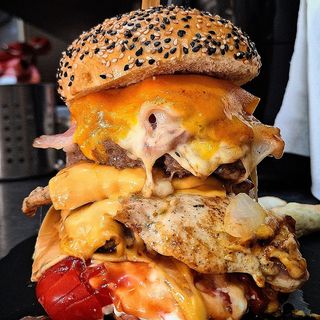 Hamburguesa Capitán American