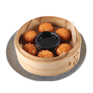 Chrupiace bułeczki baozi z kaczką i pomarańczą 6 szt.