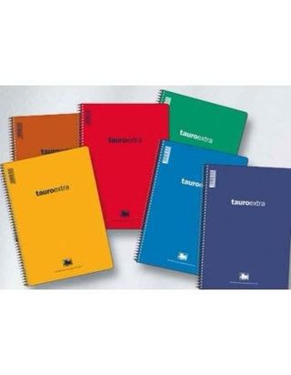 Cuaderno Tauro A5 Cuadricula T/Dura (Color Aleatorio)