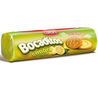 Galletas Rellenas de Limón Bocaditos Cuétara