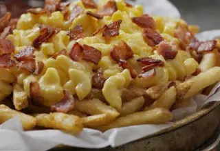 Porção de Batata com Cheddar