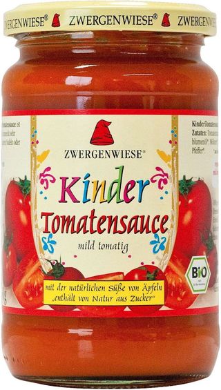 POMIDOROWY SOS DLA DZIECI BEZGLUTENOWY BIO 350 g - ZWERGENWIESE