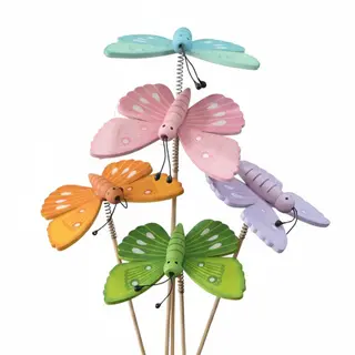 Mariposas de madera