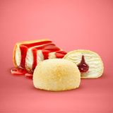 Mochi de cheesecake 