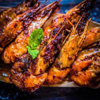 Camarones al Guajillo