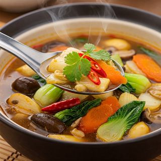 Hot & Sour Soup - Veg