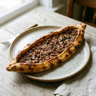 Pizza Turca De Solo Carne (Extragrande)