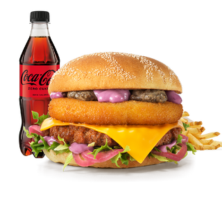 Burger Rywala Umami Plant Beef w zestawie