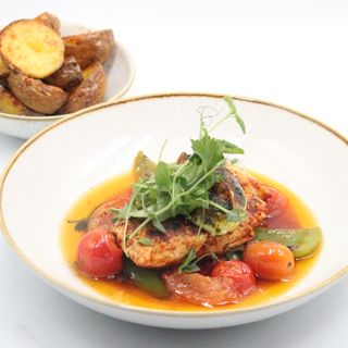 Pierś z kurczaka z grillowanym serem