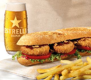 Menú Crujiente de Heura (Vegan)