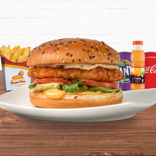 Meniu Crispy burger 366g