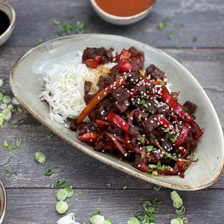 Vita cu legume si orez