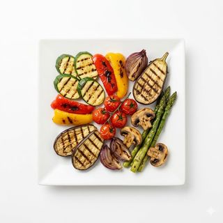 Parrillada De Verduras Con Salsa Romesco
