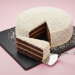 White Chocolate Brigadier Cake