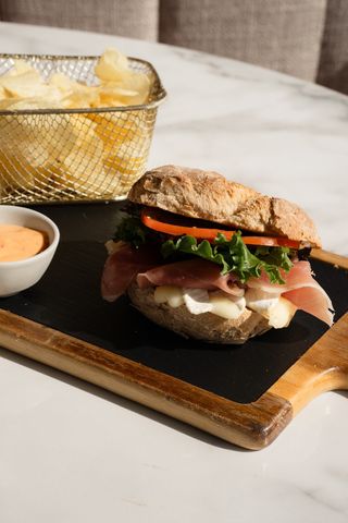 Pão de Água com Presunto