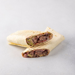 Шаурма з яловичою котлетою та гострим перцем (400г)