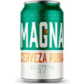 Cerveza San Miguel Magna Lata 33cl.