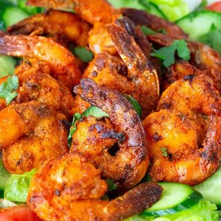 King prawns (tandoori)